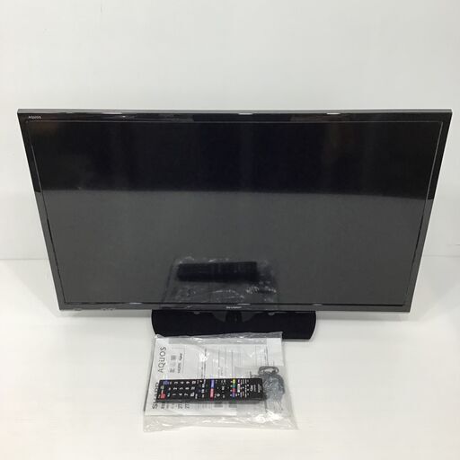 23R065 ジ6 SHARP 液晶カラーテレビ 2T-C32AE1 32型 2018年製 中古品