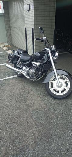 商談中！激安アメリカン　ETC付き　超美車　屋根下保管　250cc gv250 ヒョースン　低走行