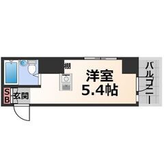 ✅家賃まで負担✅初期費用無料🎉上本町駅3分🎉駅チカ無料ネット1R 