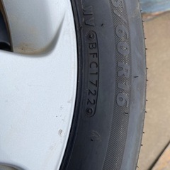 195/60R16 夏タイヤホイールセット　2022年タイヤ