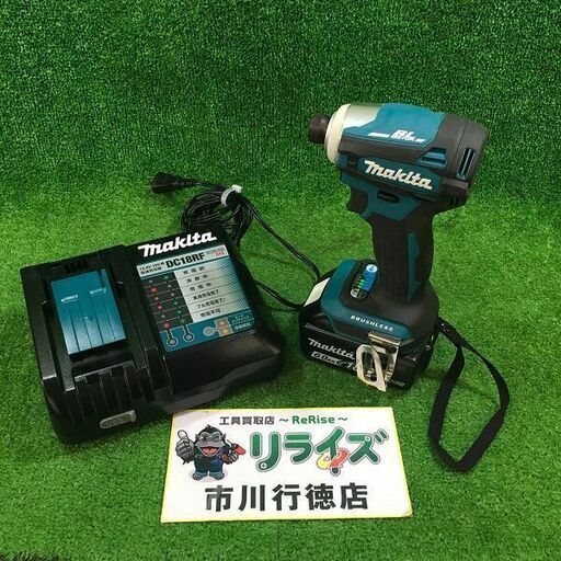 マキタ TD172D 充電式インパクトドライバ バッテリー1個・充電器付き【市川行徳店】【店頭取引限定】【中古】管理番号：ITFUTBYDDF66