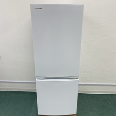 東芝 2ドア冷凍冷蔵庫 153L 2022年製＊