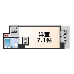 ✅家賃まで負担✅初期費用無料🎉上本町駅3分🎉宅配BOX完備1R