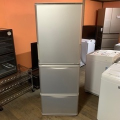 引き渡し先決定】B-10 北海道 帯広 冷蔵庫 SHARP 2019年製 両開きドア  