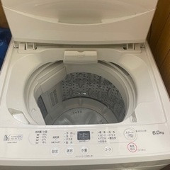 ヤマダセレクト 洗濯機 6.0kg 美品 冷蔵庫