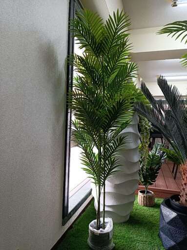 ➁【処分価格】新品 アレカヤシ(170cm) 人工観葉植物 インテリア