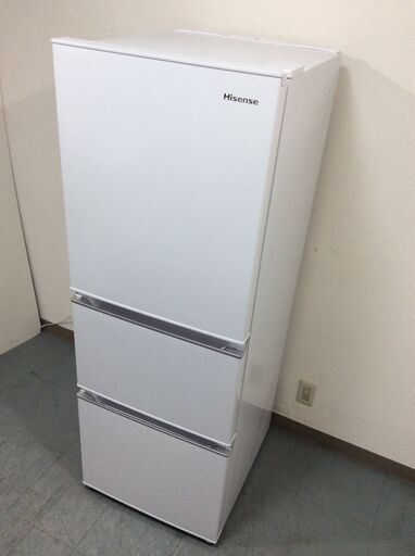 (6/14受渡済)JT6509【Hisense/ハイセンス 3ドア冷蔵庫】美品 2022年製 HR-D2801 家電 キッチン 冷蔵冷凍庫 右開き 282L
