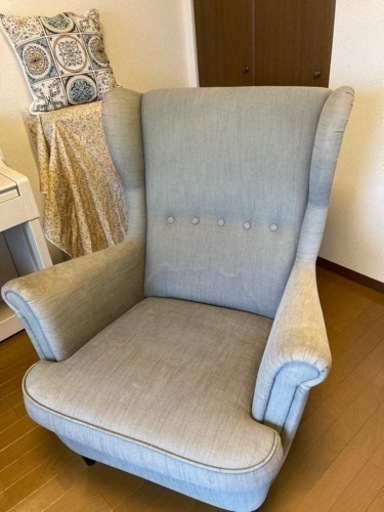 IKEA ソファー（1人掛け）グレー