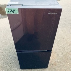 ✨2019年製✨ 788番 Hisense✨冷凍冷蔵庫✨HR-G13A-BR‼️