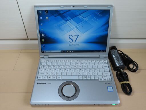 JC0111 Panasonic ノートパソコン レッツノート CF-SZ6 DVD 美品 office2019