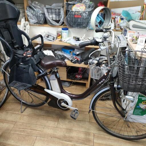 [受渡し完了しました] ヤマハ PAS 電動アシスト自転車 26インチ  ブラウン 整備済