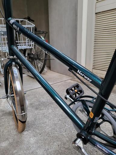 3.40（5件）ミニベロ 自転車 ノルウェイ オスロ サイクルスポット 20×1.75 6段変速 Norway OSLO