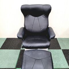 NITORI パーソナルチェア リクライニングチェア オットマン付き ひとり