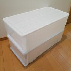 【ネット決済】天馬製 収納ボックス2箱 バラ売り可