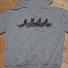 アメヴィンテージワンピース-muta ムータ　グレースウェットパーカー上下&白ロングTシャツ　3点セット