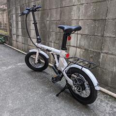 早い者勝ち】HAIGE HG-UT16ZB 電動アシスト折りたたみ自転車 - 電動アシスト自転車