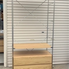 無印良品 ステンレスユニットシェルフ ワードローブ