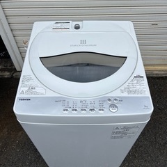 【引取り限定】東芝　洗濯機　AW-5G6 6kg 2019年
