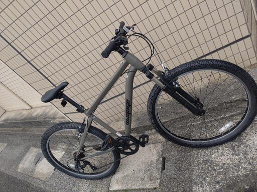 275マウンテンバイク フロントサス付きで クリアランス 状態良しです 