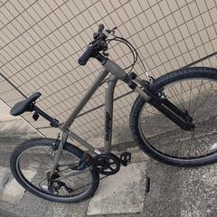 275マウンテンバイク フロントサス付きで 状態良しです