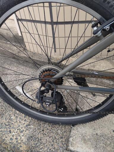 275マウンテンバイク フロントサス付きで クリアランス 状態良しです 