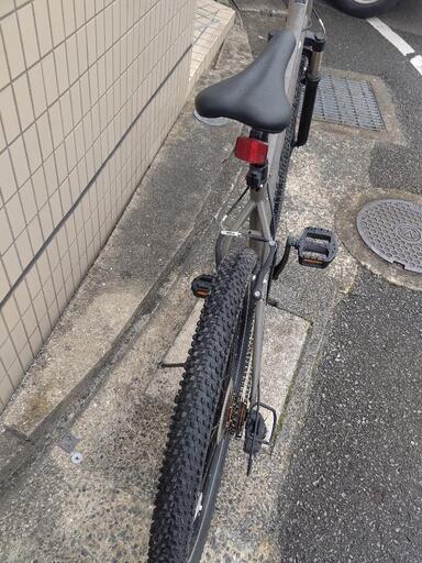 275マウンテンバイク フロントサス付きで クリアランス 状態良しです 