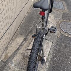 275マウンテンバイク フロントサス付きで 状態良しです