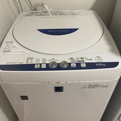 洗濯機　SHARP 型番ES-G4E2