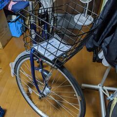 **決まりました**購入したばかりの未使用、走行０m　タウンサイクル　27インチ　6速　紺色
