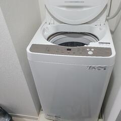シャープ 全自動洗濯機 ES-GE5FJ 2021年製
