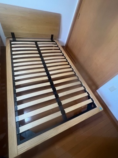 無印】セミダブルベッドフレーム 無印】ベッドフレーム セミダブル