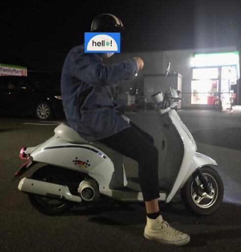 原付バイク50ccホンダToday  AF61　スクーター
