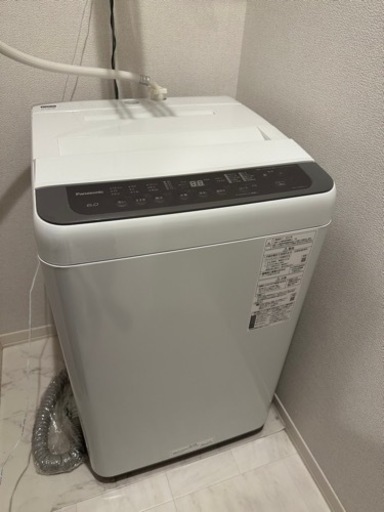 縦型洗濯機　6kg （Panasonic）