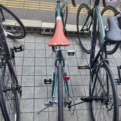 🚲新品未使用🚲26インチクロスバイク🚲グリーン🚲シマノ6段ギア