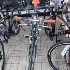 🚲新品未使用🚲26インチクロスバイク🚲グリーン🚲シマノ6段ギア