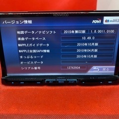 KENWOOD 最上級　MDV-727DT フルセグTV  新品バックカメラ付き　い-8