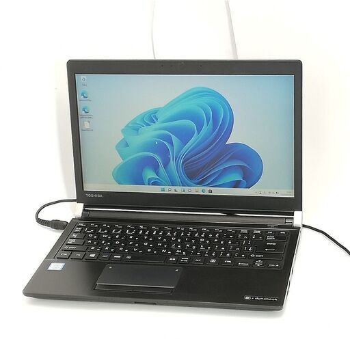 送料無料 保証付 高速SSD Wi-Fi有 13.3型 ノートパソコン 東芝 R73/H 中古美品 第7世代Core i5 8GB DVDRW 無線 Bluetooth Windows11 Office