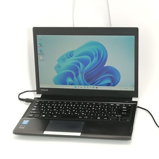 送料無料 保証付 Wi-Fi有 13.3型 ノートパソコン 東芝 R734/K 中古良品 第4世代 Core i3 4GB DVDRW 無線 Bluetooth Win11 Office 即使用可