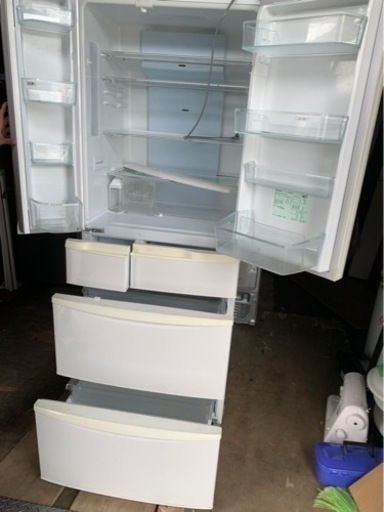 5km以内配送無料　保証付き　パナソニック ６ドア冷凍冷蔵庫 NR-FTF45A-W 5km以内配送無料 保証付き パナソニック 6ドア冷凍冷蔵庫 NR-FTF45A-W