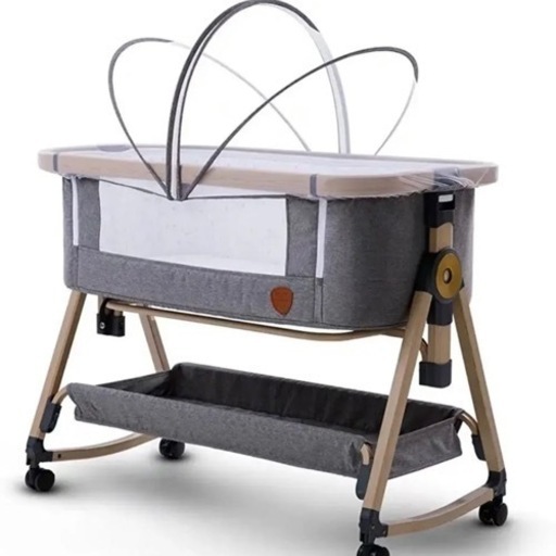 美品】ベビーベッド playkids Maydolly HZDMJ 折りたたみ ベビー
