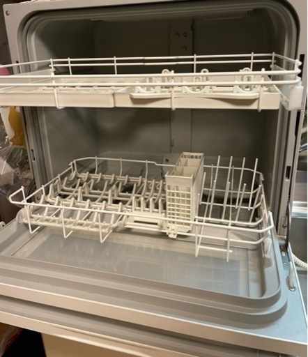 【7/3まで出品】Panasonic 食洗機　NP-TH1 2018年製 パナソニック、少人数世帯向けの卓上型食器洗い機「プチ食洗