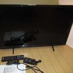 ３２型　液晶テレビ（フナイ製）美品　別置HDD付　保証４年間付　