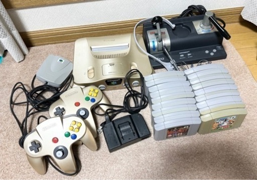 Nintendo 64 ゴールド　ソフトセット