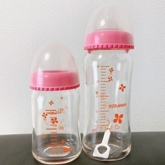 【最終お値下げ】(大)新品未使用　kids &mama 哺乳瓶　...