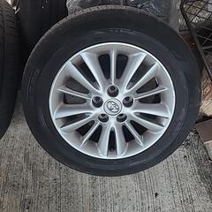215/60/16 トヨタ純正ホイール 4本 張り溝