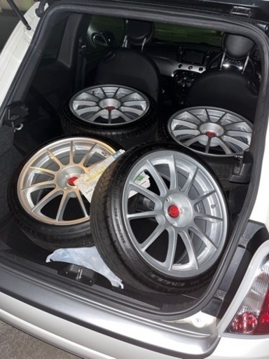 asso partire 17インチ 7.5j 2021年製EAGLE LS EXEつき4本フィアット/アバルト500用