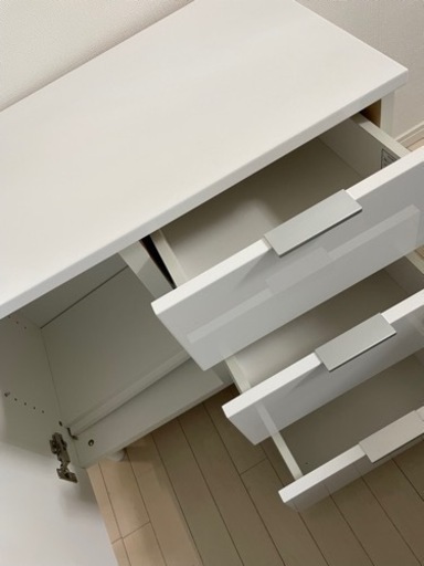 ニトリ エトナ 80 ホワイト サイドボード