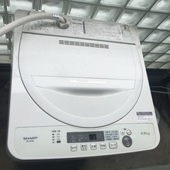 洗濯機　2019  SHARP 4.5kg