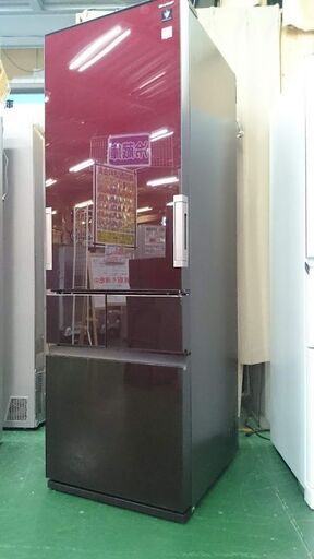 【愛品倶楽部柏店】シャープ 2017年製 415L 4ドア冷凍冷蔵庫 SJ-GT42C-R