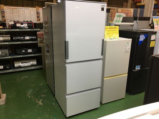 【愛品館八千代店】保証充実SHARP　2022年製350L3ドア冷凍冷蔵庫SJ-GW35H